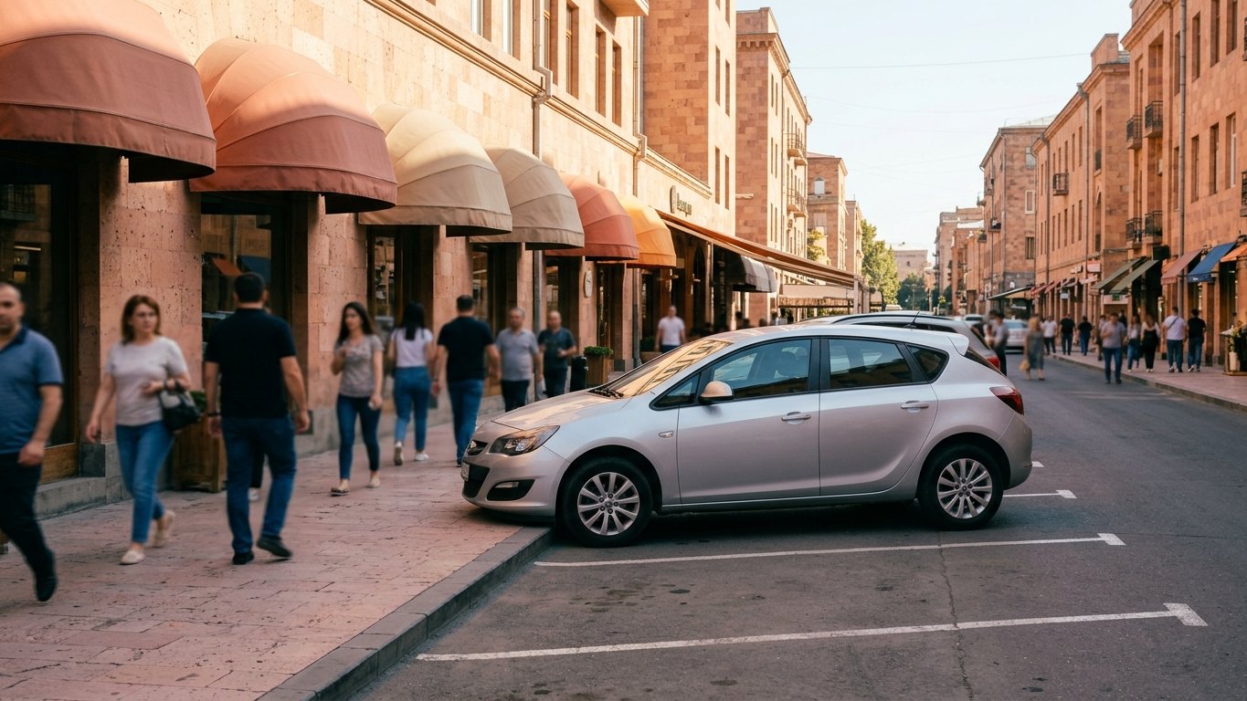 Parking in Yerevan With a Rental Car